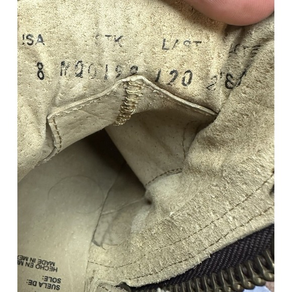 Corral Circle G Womens Genuine Leather Boots Cutout Tooled Distressed Brown Sz 8 - Picture 11 of 12